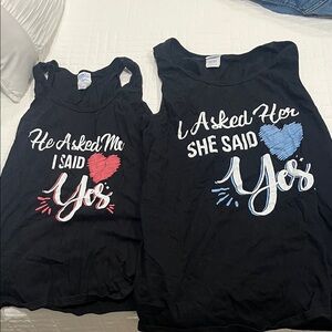 Black Graphic Tank Tops for Men